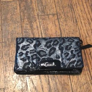 Leopard Coach Wallet